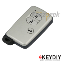 Keydiy 805 - TDB03-3 (Silver) - klucz surowy - pilot
